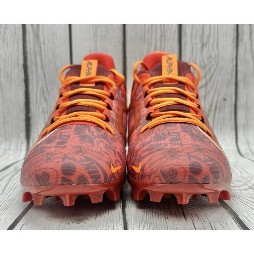 Nike Men's Alpha Menace 4 Elite NRG Pecante Red Size 10.5 FQ4046-600‎ New